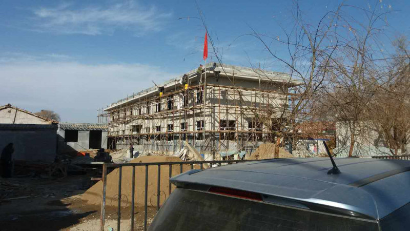 河北張家口現澆示范工程外觀